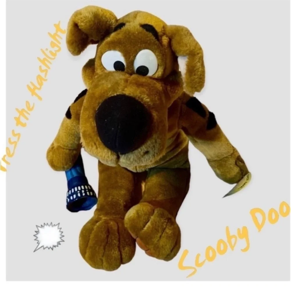 Scooby Doo Animated Talking interactive Stuffed animal learning Toy